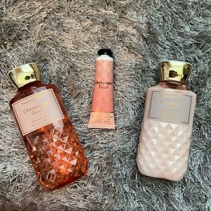 Bath & Body Works Champagne Toast Bundle